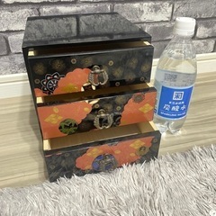 和柄3段引き出しの画像