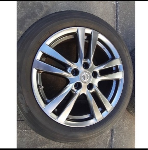 日産　タイヤ　ホイール　225/55/r18
