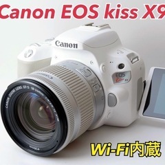 ★Canon EOS kiss X9★美品●Wi-Fi内蔵●超人気カラー  1ヶ月動作補償あり！ 安心のゆうパック代引き発送！ 送料、代引き手数料無料！