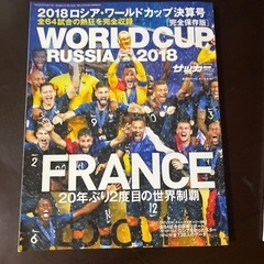 サッカーワールドカップロシア総集編　美品の画像