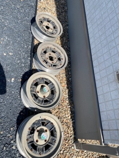 14インチ　旧車　ホイール　当時物　ハヤシレーシング？　ケンメリ　ハコスカ