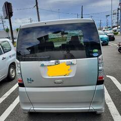H25 ホンダ　N BOX + シルバー　ナビETC TV Bluetooth の画像