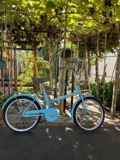 折り畳み自転車　20インチ　レトロ❣️