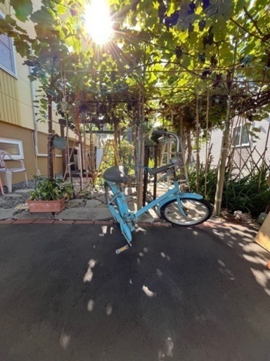 折り畳み自転車　20インチ　レトロ❣️