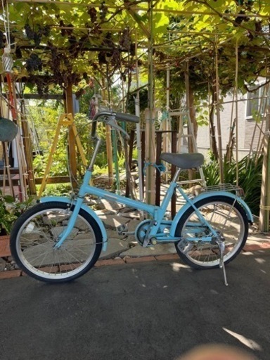 折り畳み自転車　20インチ　レトロ❣️