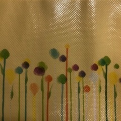 値下げ中　不織布バック　コーティングバック　花の画像