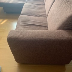 　市原市　ノーチェ　NOCE カウチソファ　汚れ破れ無し　引き取り希望の画像