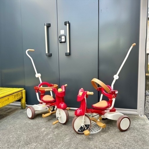 iimo折りたたみ三輪車２台