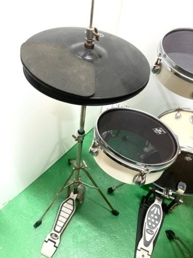 SOLD OUT◆Pearl パール◆Rhythm Pod 練習用ドラムセット スローン付 中古