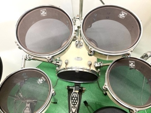 SOLD OUT◆Pearl パール◆Rhythm Pod 練習用ドラムセット スローン付 中古