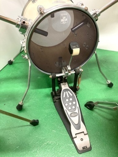 SOLD OUT◆Pearl パール◆Rhythm Pod 練習用ドラムセット スローン付 中古