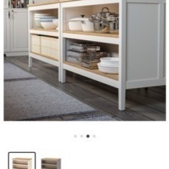 IKEA 収納付 ダイニングテーブル ハイテーブルの画像