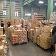 【未経験者歓迎！T】倉庫内で飲料や食品の商品仕分け作業