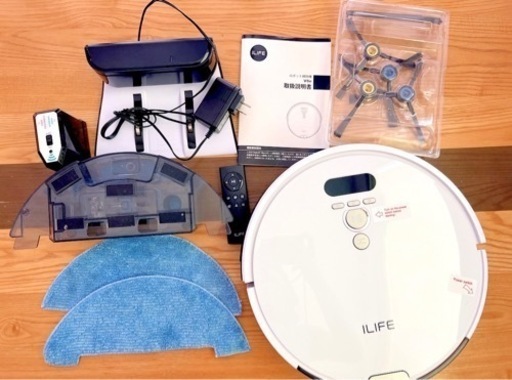 お得‼️ 定価　30000円以上　美品　ロボット掃除機　ilife v8e 水拭きも可能