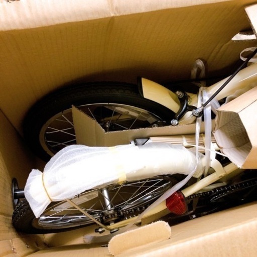 KCD 折りたたみ自転車 16インチ アイボリー 未使用 シンプルスタイル