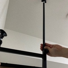 [無料]全身鏡　突っ張り棒付き　9/15日までの画像