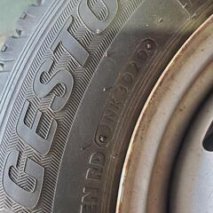 2020年製　165R13　6PRスタッドレス4本セット中古　ブリヂストンVL1の画像