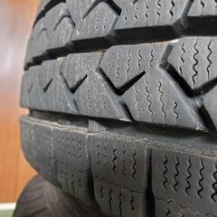 2020年製　165R13　6PRスタッドレス4本セット中古　ブリヂストンVL1の画像