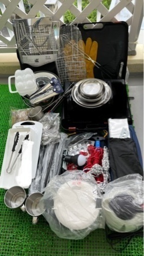 値下げしました‼️キャンプ用品一式　新品未使用品