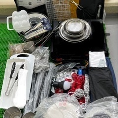 値下げしました‼️キャンプ用品一式　新品未使用品
