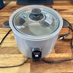 パナソニック　一人用炊飯器　SR-MC03-S