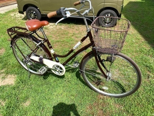 自転車　ギア付き　通勤通学に便利