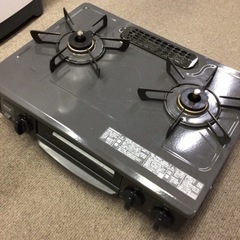 ガスコンロ リンナイ ET34NJH6-G 2023年製 都市ガス 水無し ホース付き