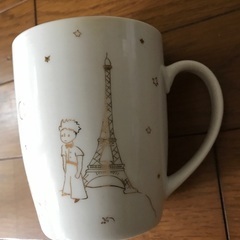 星の王子様マグカップ　ガラスコップの画像