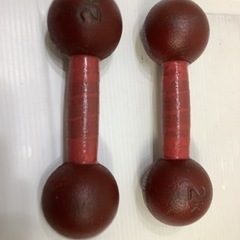 引渡済　
鉄アレー　2kg ×2の画像