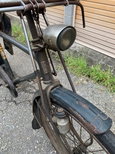 レトロ自転車　ウエルビー号　運搬車