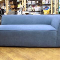 NITORI ソファ カウチソファ ブルー 幅167cm 2人掛けソファ 2人掛け 家具 リビング家具 ニトリ 札幌市 厚別区 NITORI ソファ カウチソファ ブルー 幅167cm 2人掛けソファ 2人掛け