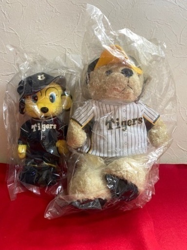 阪神タイガース　テディベア&トラッキー新品未使用品
