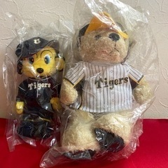 阪神タイガース　テディベア&トラッキー新品未使用品