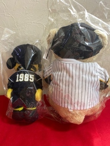 阪神タイガース　テディベア&トラッキー新品未使用品