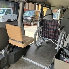 車椅子移動車　車検2年付、平成25年式、走行79800㎞の画像