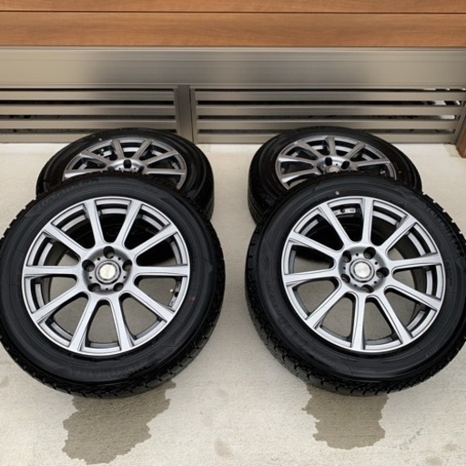 お話し中【美品】アルミホイール　スタッドレスタイヤ　215／60R17