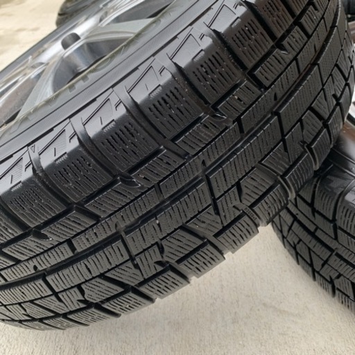 お話し中【美品】アルミホイール　スタッドレスタイヤ　215／60R17