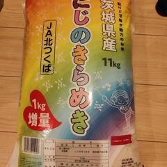 【8月末精米】お米 11kg にじのきらめき 茨城県産 単一原料...
