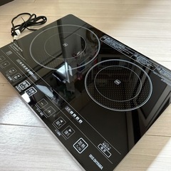 アイリスオーヤマ IH2口クッキングヒーター 2018年製 専用台なし