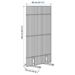 大阪】IKEA ネッマロー 仕切り 自立式パーテーション (ほー