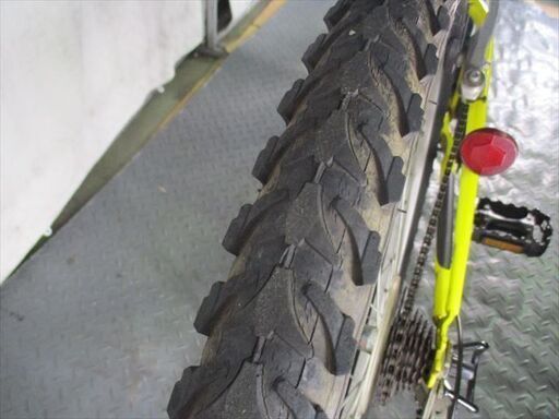 D15★12800円★　折りたたみマウンテン中古自転車【26インチ　黒 】