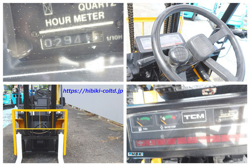 ＴＣＭ◆FG15N17◆1.5t◆オートマ車/フォーク長/中古フォークリフト・ガソリン