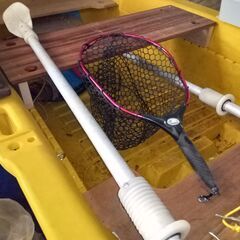 確実に丘からよりも釣れる　RYOBI ボートエース　エンジン好調の画像