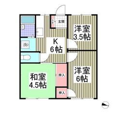 💙💙フリーレント1ヶ月付き😍敷礼０！《3K》本庄市🐻児玉駅から徒...
