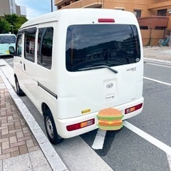 決まりました　軽バン　ハイゼットカーゴ　ETC 車検　令和6年4月ドライブレコーダー付の画像