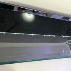 120cmスリム水槽  (120×30×40cm 130L) ＋水槽台セットの画像