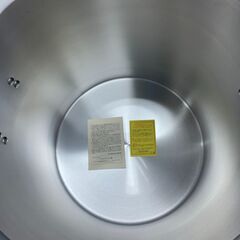 【未使用・美品】寸胴鍋 ４２cm　アカオアルミ製 の画像
