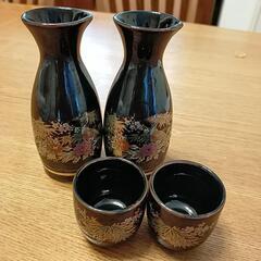 九谷焼の徳利とお猪口4点セット