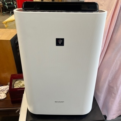 ＊【簡易清掃・通電確認済】加湿空気清浄機　SHARP/シャープ  KC-G50-W 2018年製