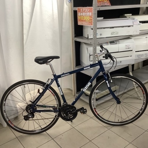 【超美品 室内保管】GIOS  MISTRAL  クロスバイク　限定カラー　28インチ　24段変速